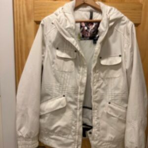 White Hooded Jacket